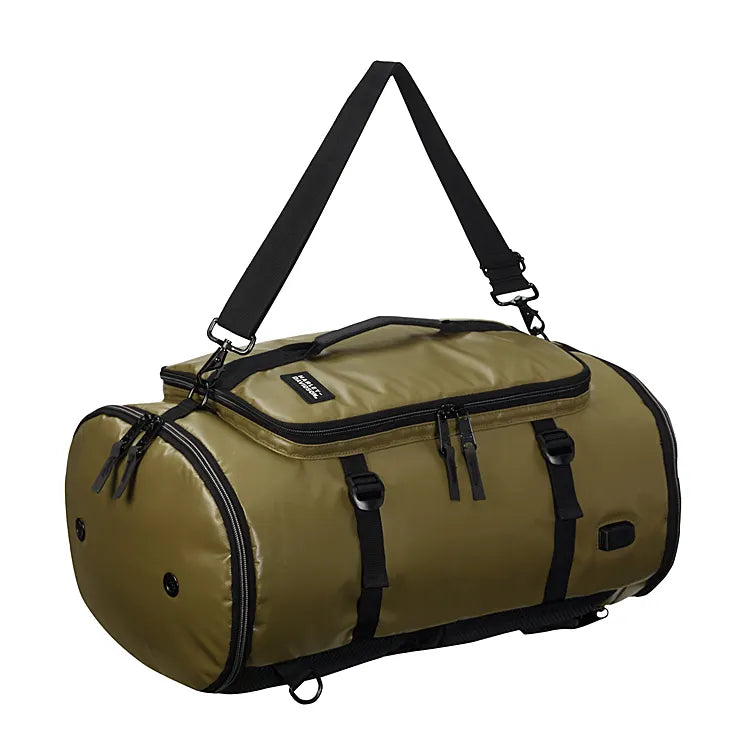 Harley-Davidson Water-Resistant Travel Hybrid Duffel Bag/Backpack