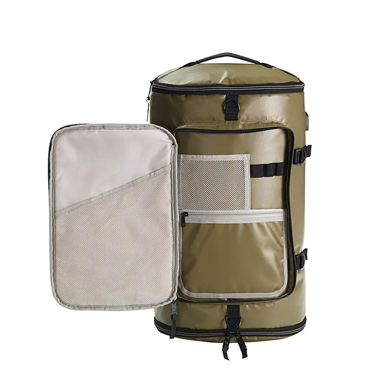 Harley-Davidson Water-Resistant Travel Hybrid Duffel Bag/Backpack