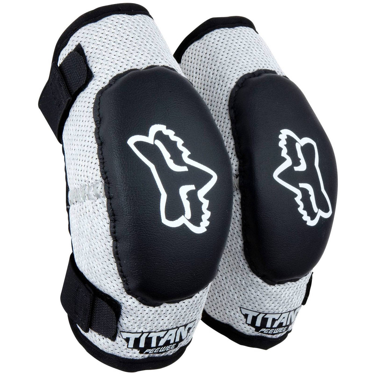 Fox Peewee Titan Youth Elbow Guard - Black/Silver