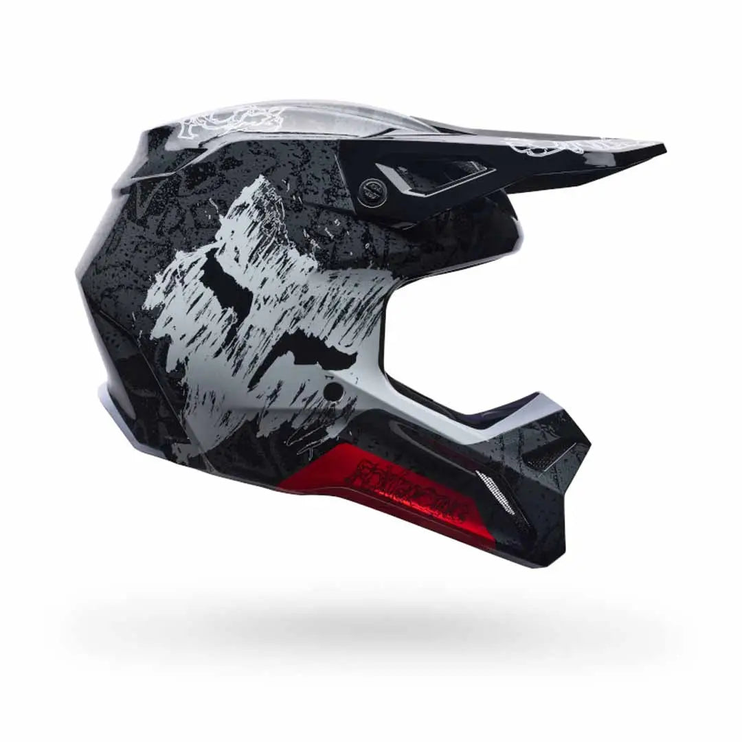 Fox Youth V1 Abyss Helmet - Black
