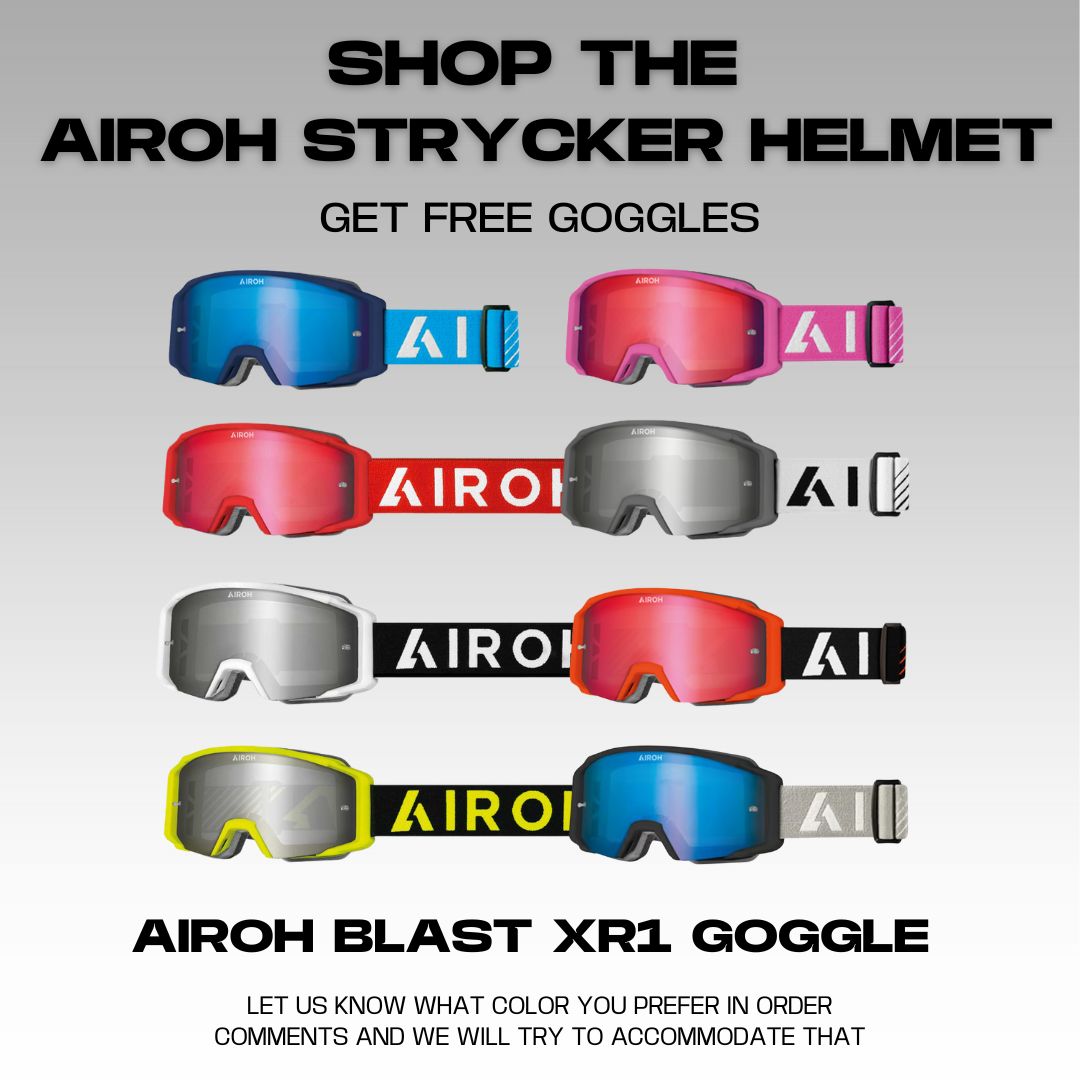 Airoh Strycker Blazer Matt Helmet