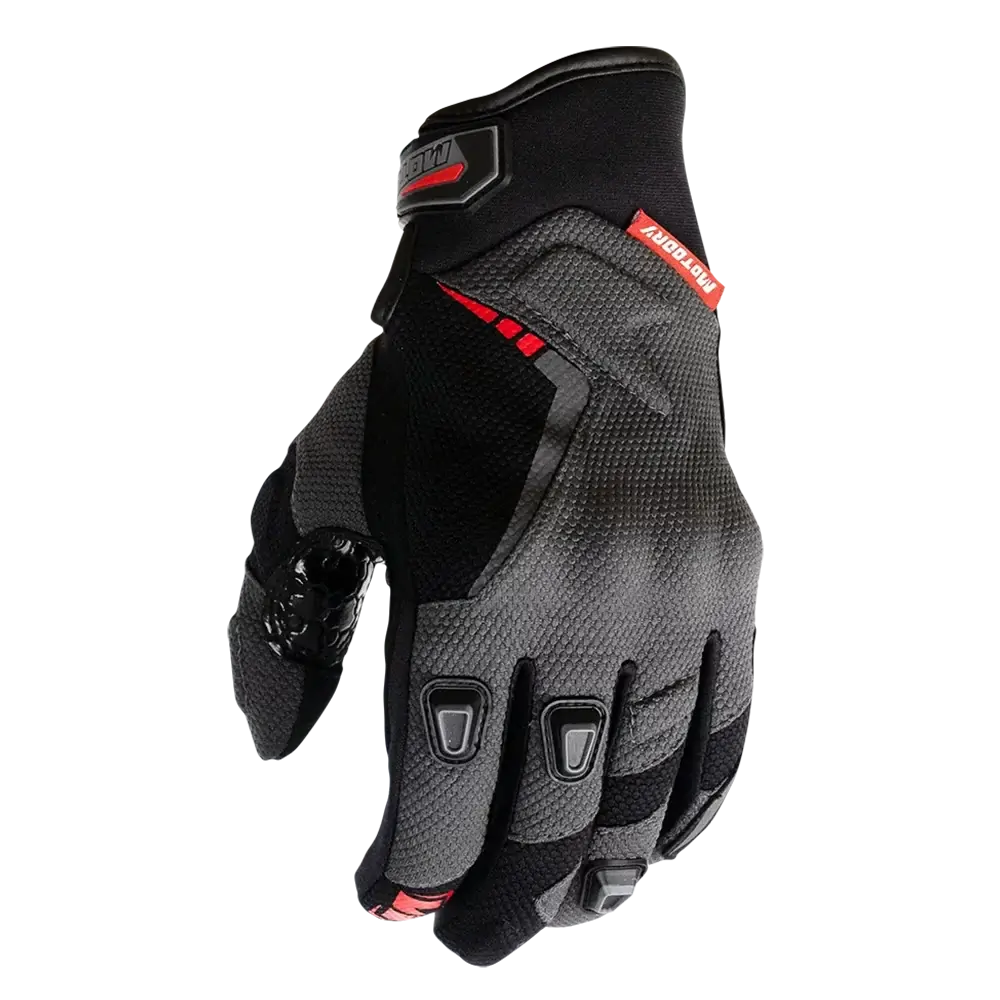 Motodry Men's Desert ADV Gloves - Black/Grey