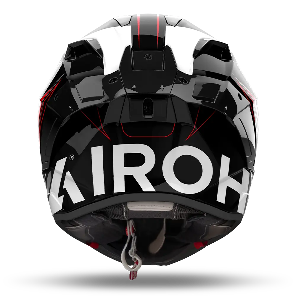 Airoh GP800 'Must' Helmet - Red Gloss