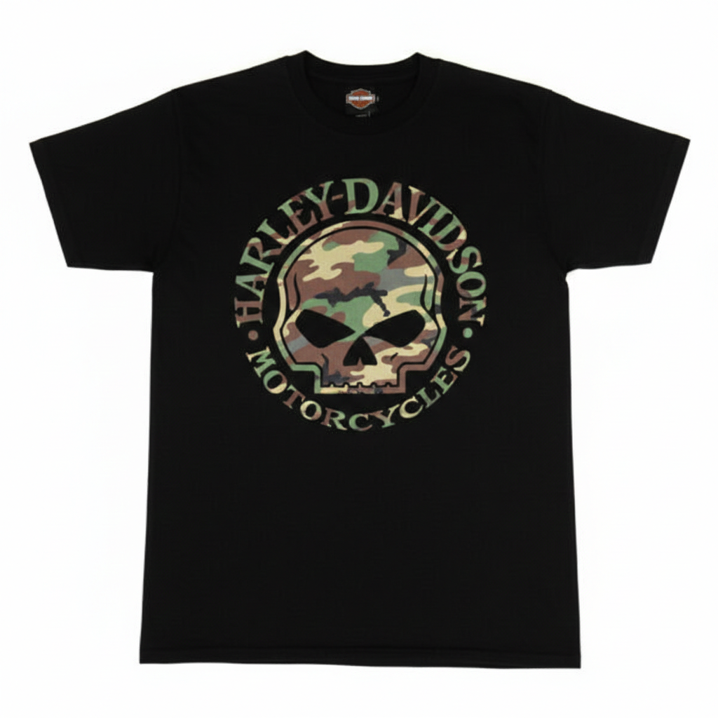 V-Twins x Harley-Davidson Willie G Camo T-Shirt