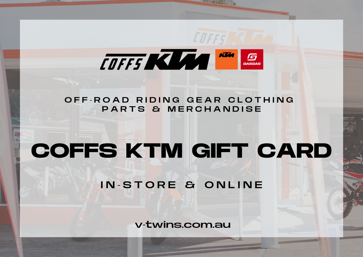 Coffs KTM Gift Cards