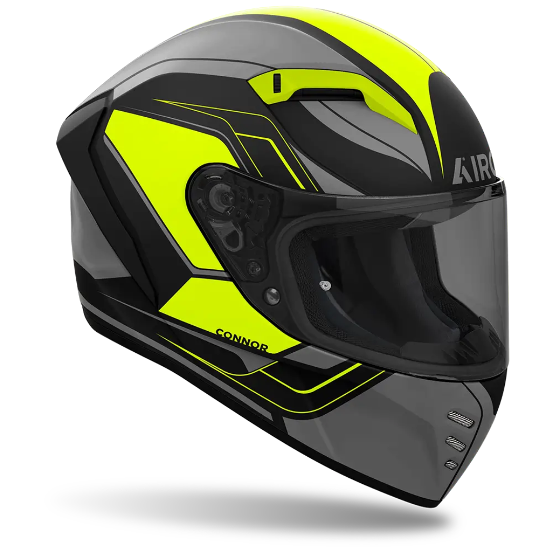 Airoh Connor Helmet - Dunk Yellow Matt