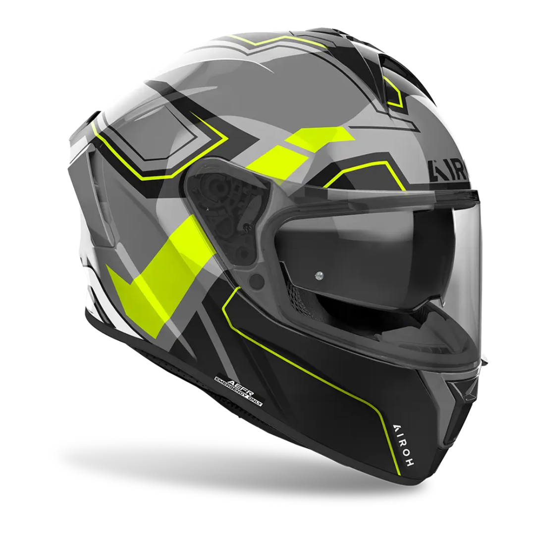 Airoh Spark 2 'Dart' Helmet - Yellow Gloss