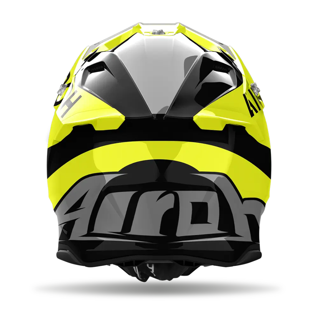 Airoh Twist 3 'King' Helmet - Yellow Gloss