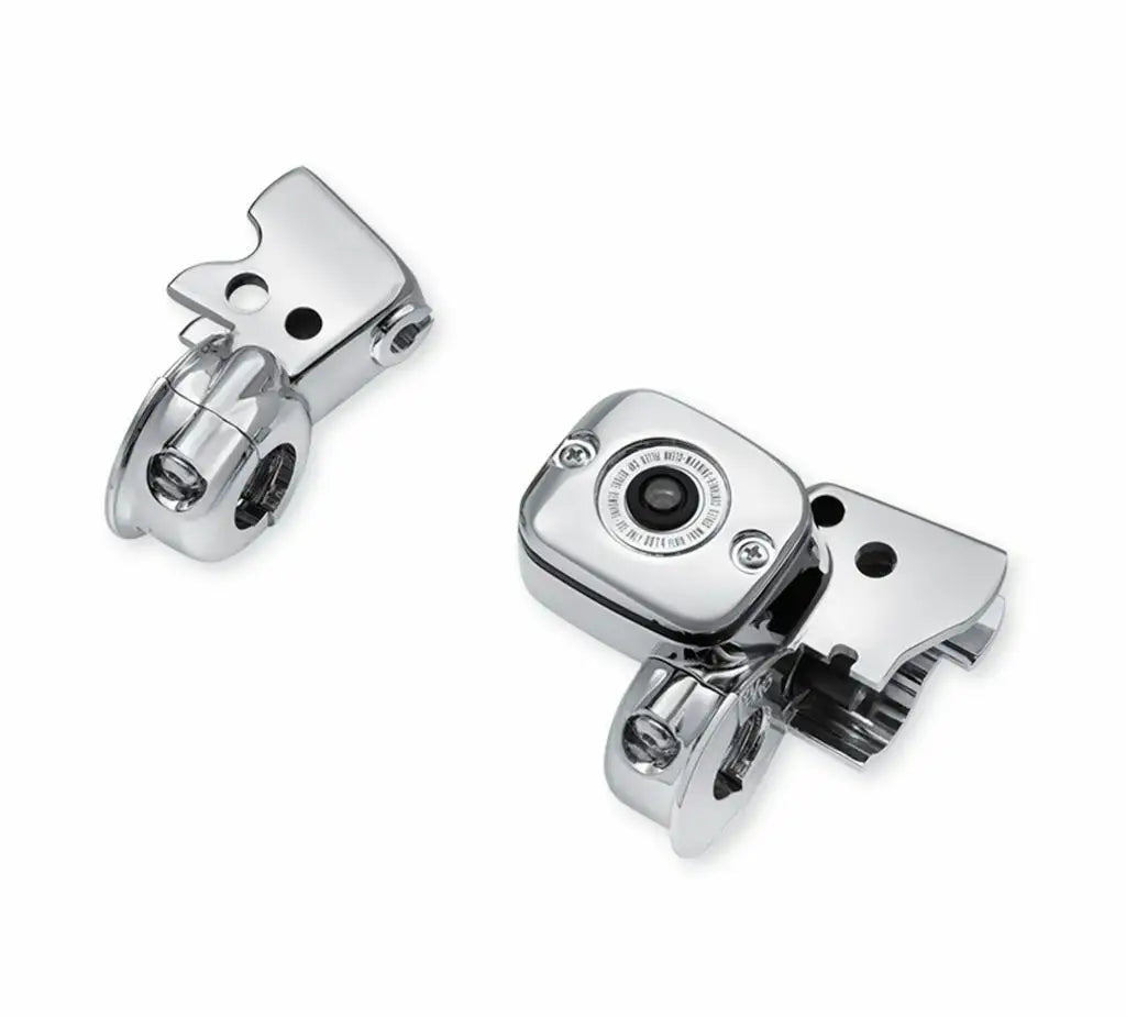 Harley-Davidson Clutch Bracket and Master Cylinder Reservior Kit - Chrome