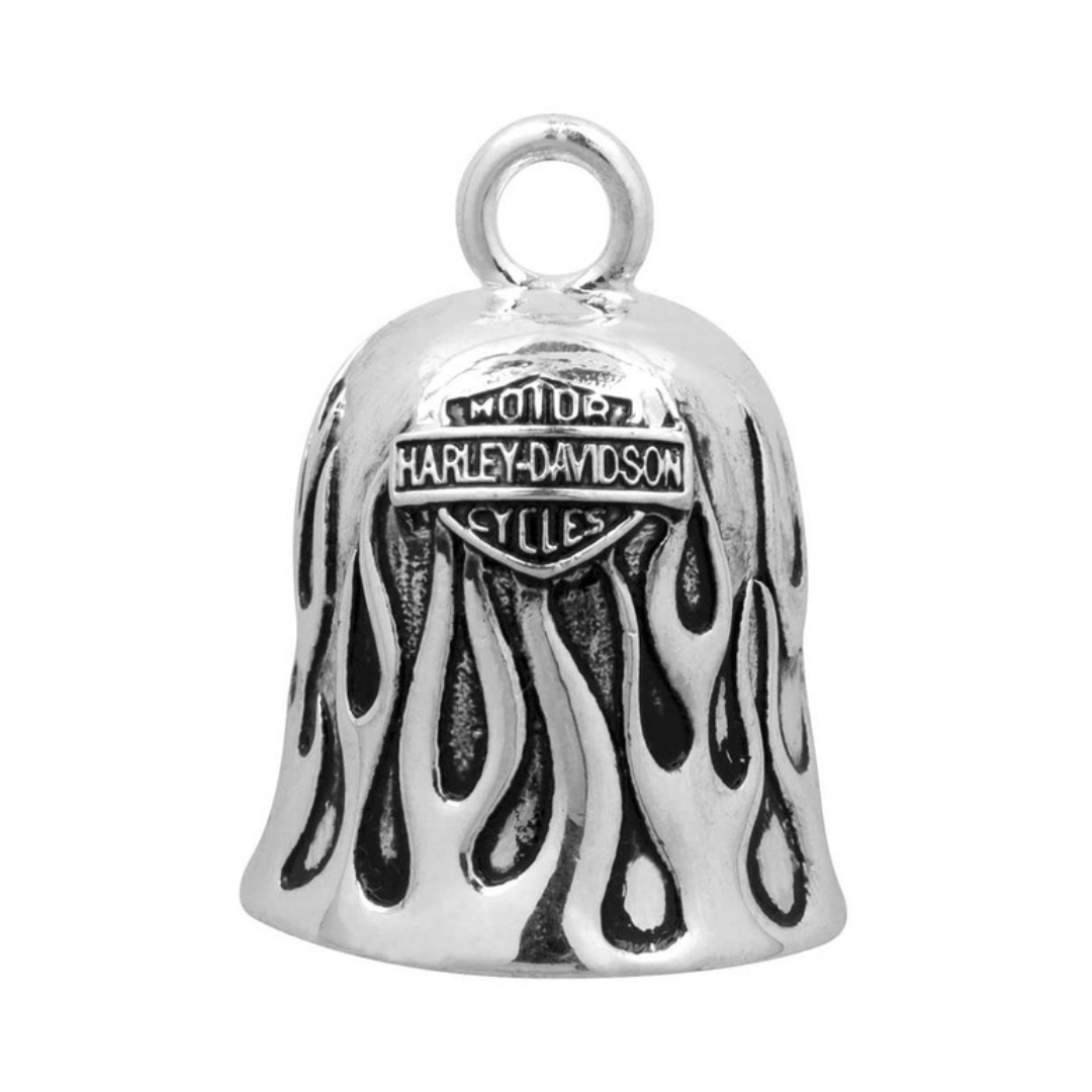 Harley-Davidson Silver Flames Ride Bell