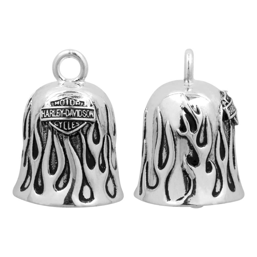 Harley-Davidson Silver Flames Ride Bell