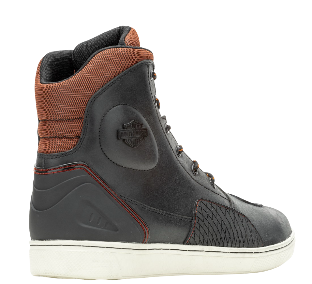 Harley-Davidson Men's Holtman Waterproof Boots - Black/Orange