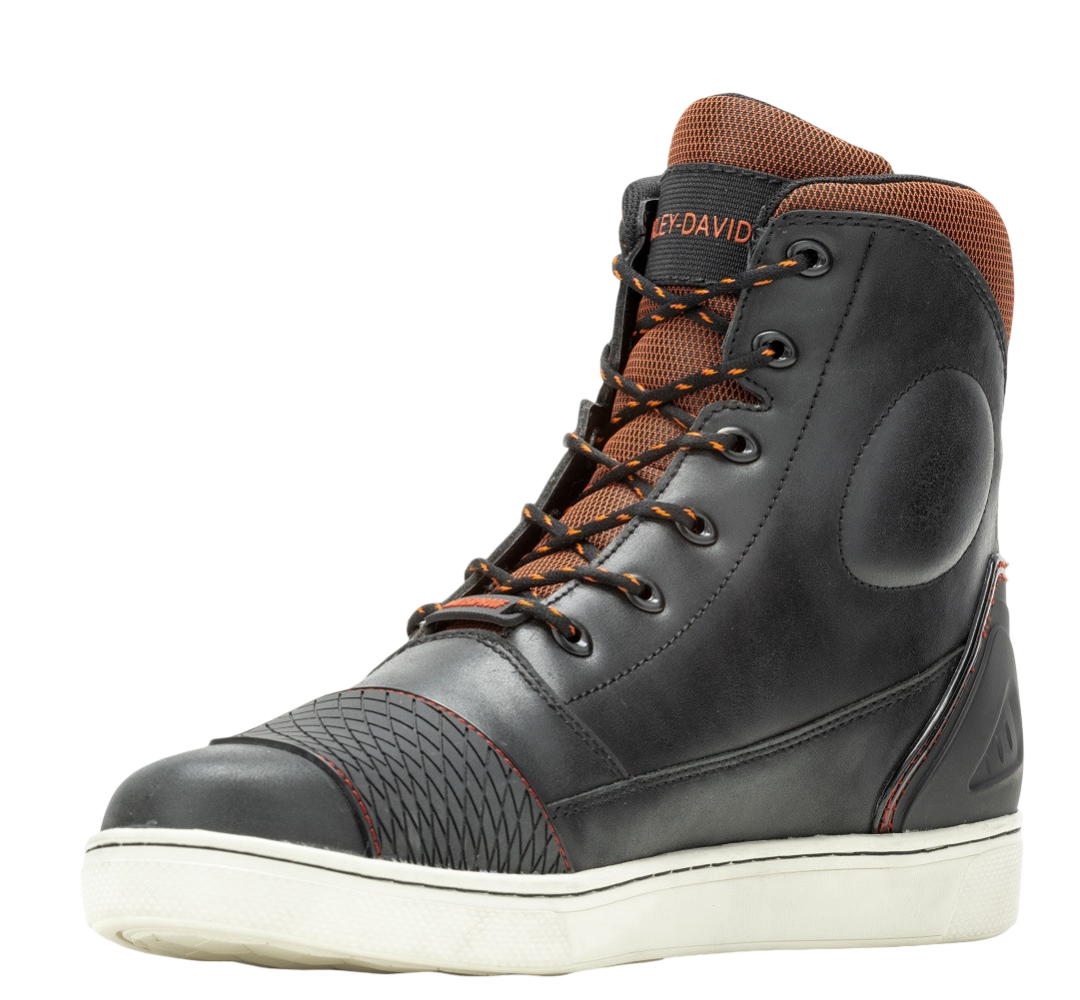 Harley-Davidson Men's Holtman Waterproof Boots - Black/Orange