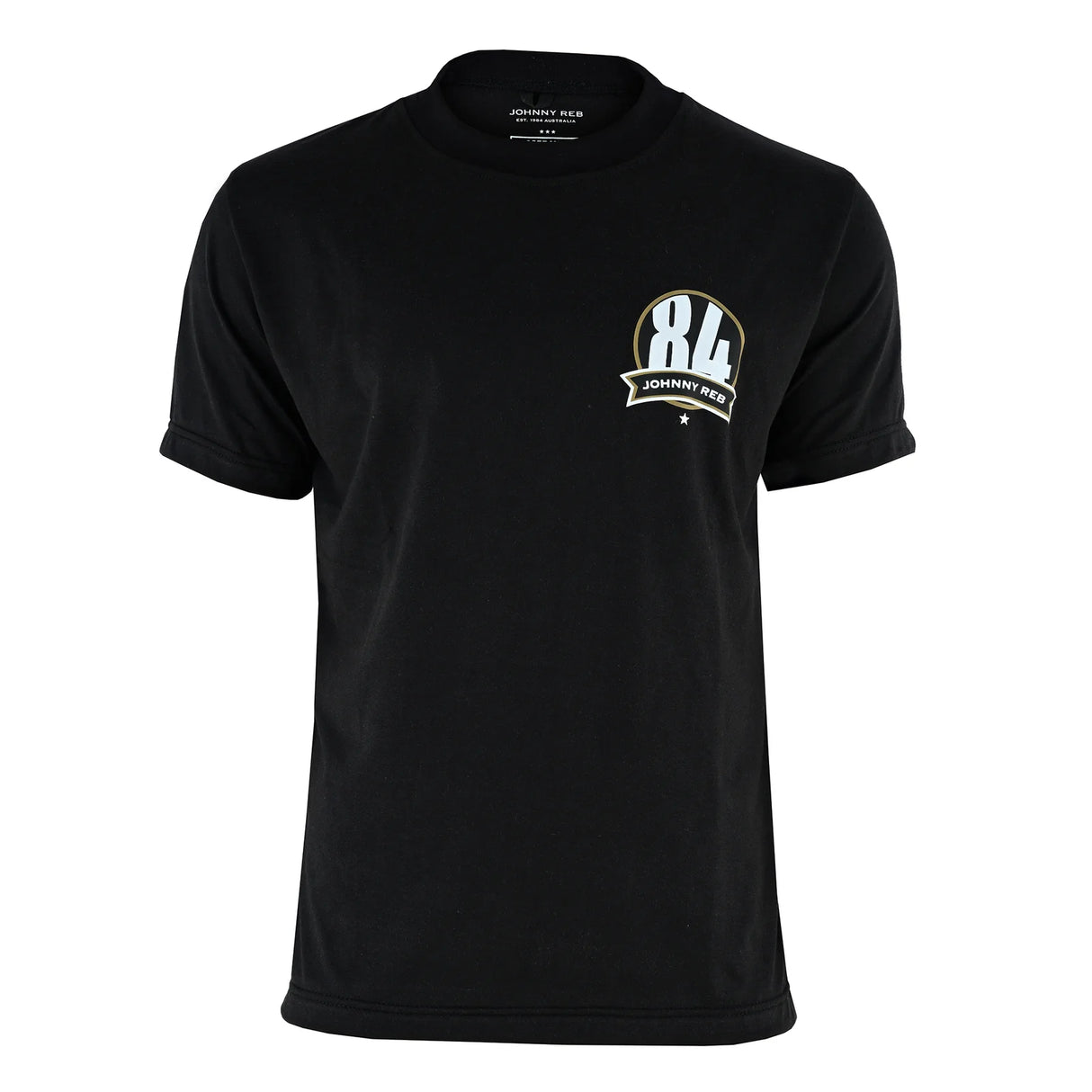 Johnny Reb Men's 'Classic Boot' T-Shirt - Black