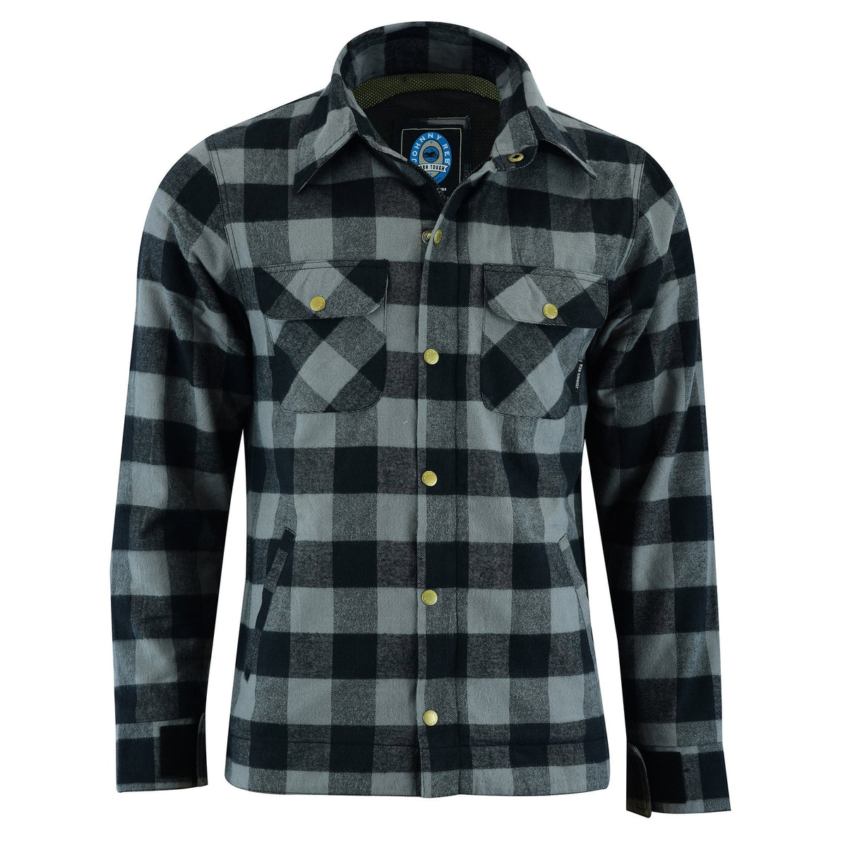 Johnny Reb Men's Waratah Protective Jacket - Charcoal Check