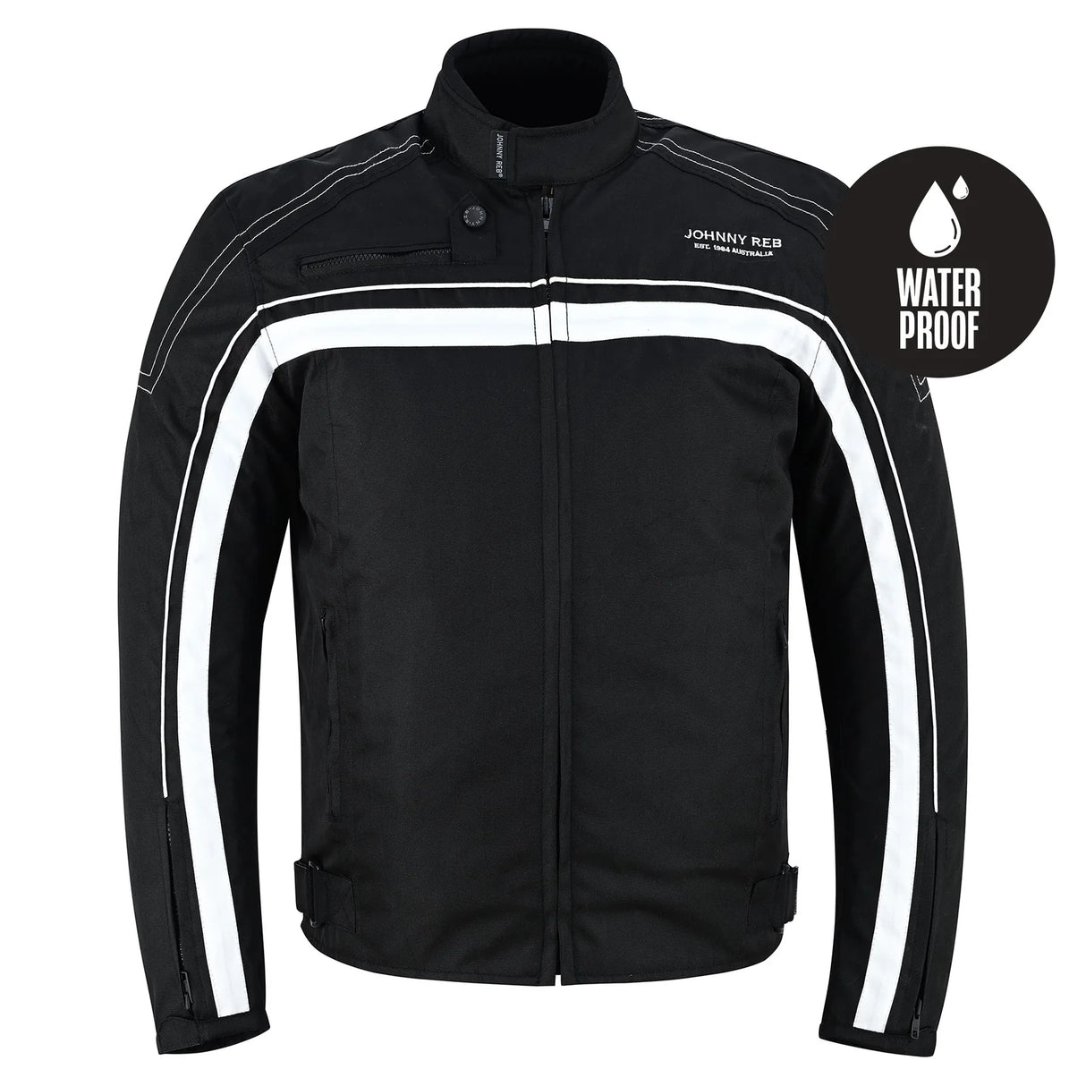 Johnny Reb Men's Calder Touring Jacket - Black with Stripes
