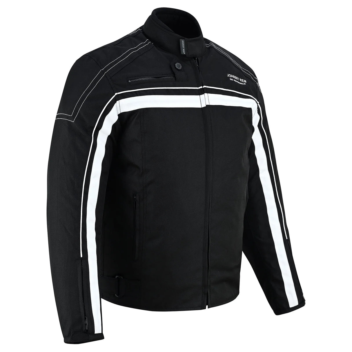Johnny Reb Men's Calder Touring Jacket - Black with Stripes