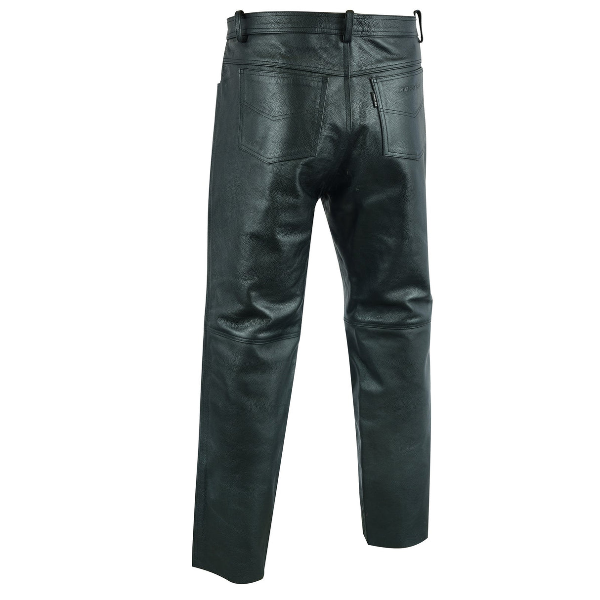 Johnny Reb Men's Oxley Leather Pants - Black