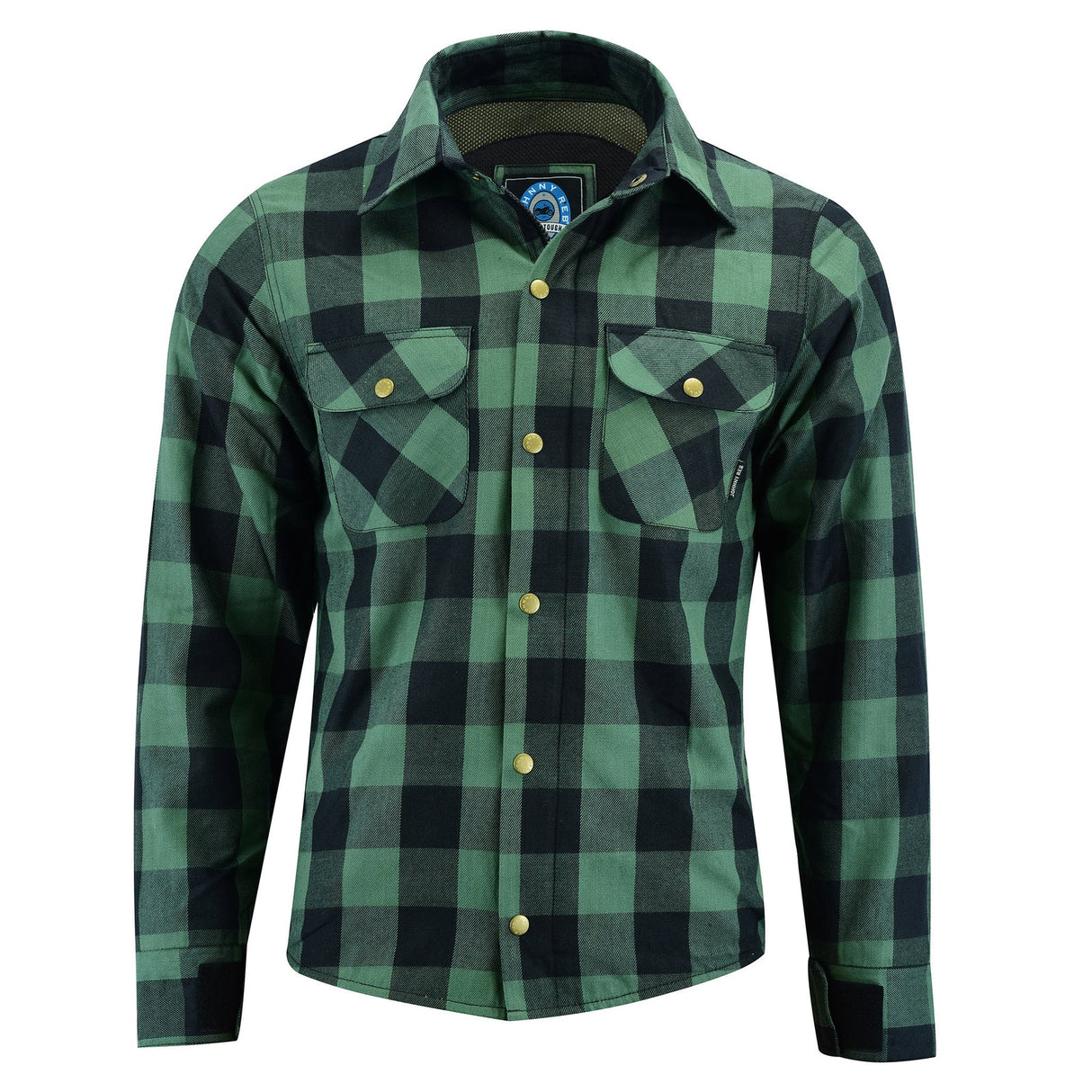 Johnny Reb Men's Waratah Protective Shirt - Forest/Check