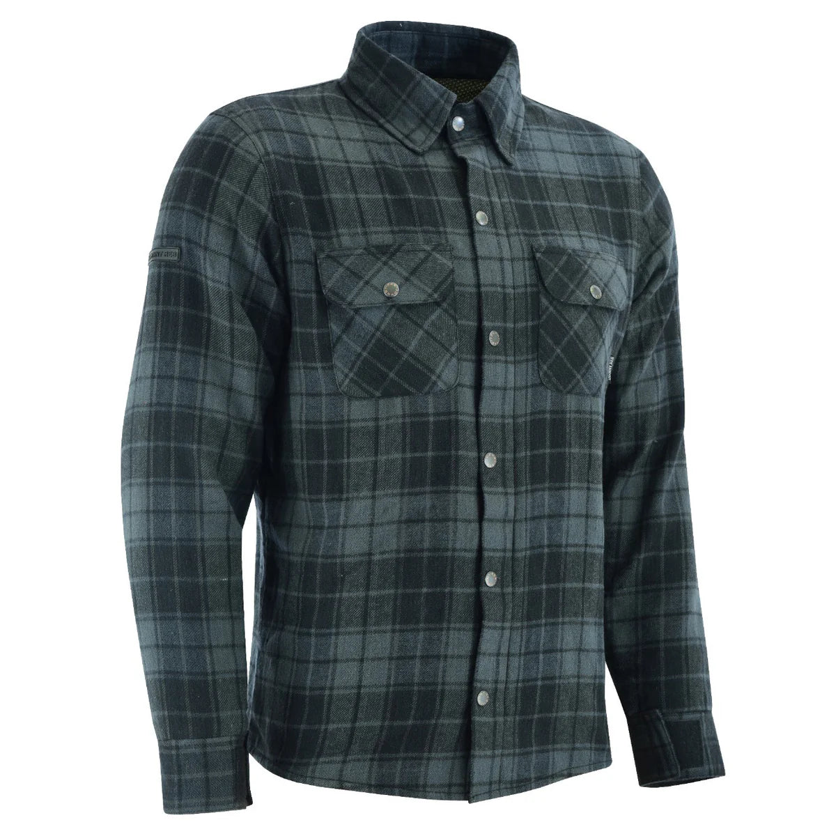 Johnny Reb Men's Nullabor Protective Shirt - Black/Charcoal Check