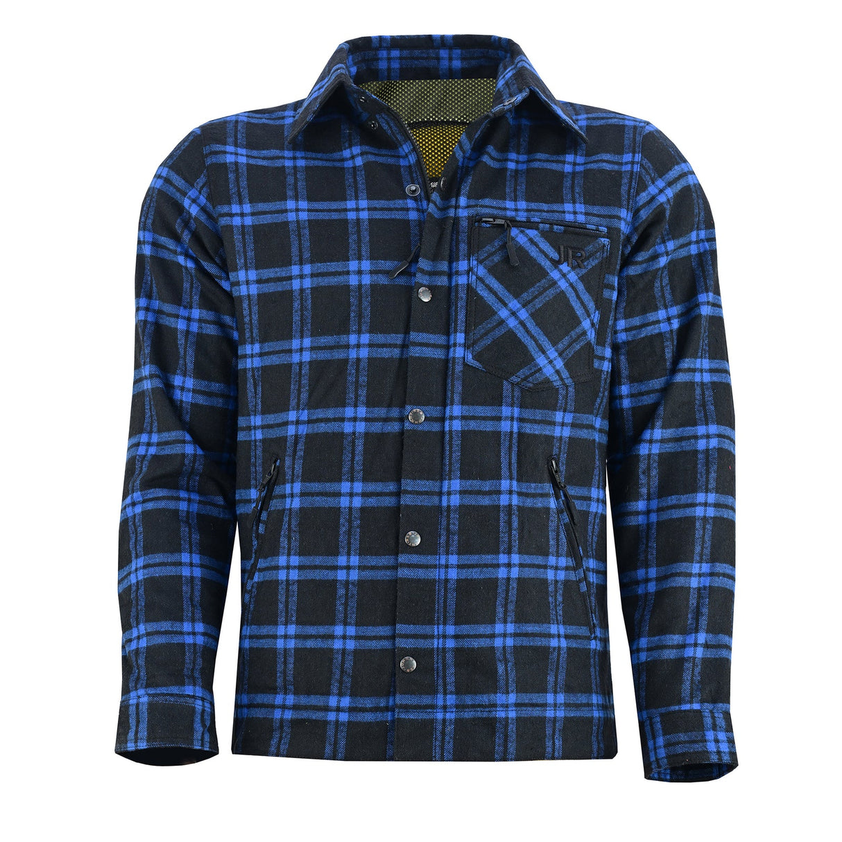 Johnny Reb Men's Bottlebrush Protective Shirt - Black/Blue