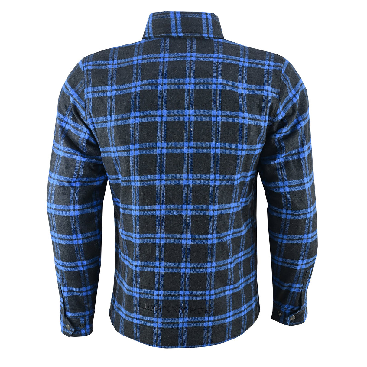 Johnny Reb Men's Bottlebrush Protective Shirt - Black/Blue