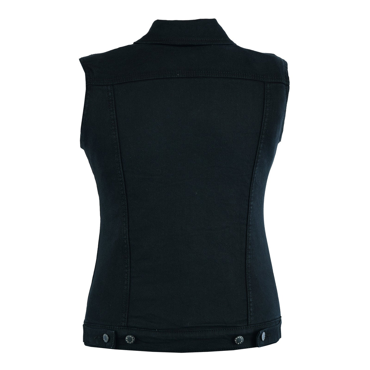 Johnny Reb Women's Glenbrook Protective Denim Vest - Black