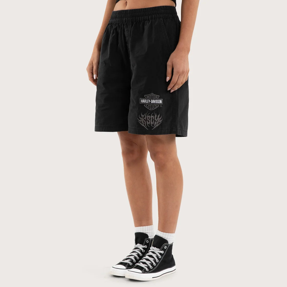 Harley-Davidson x KSCY Liberator Mosh Baggy Shorts