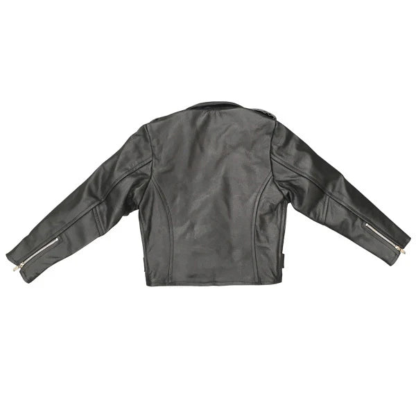 Johnny Reb Kid's Kings Canyon Leather Jacket - Black