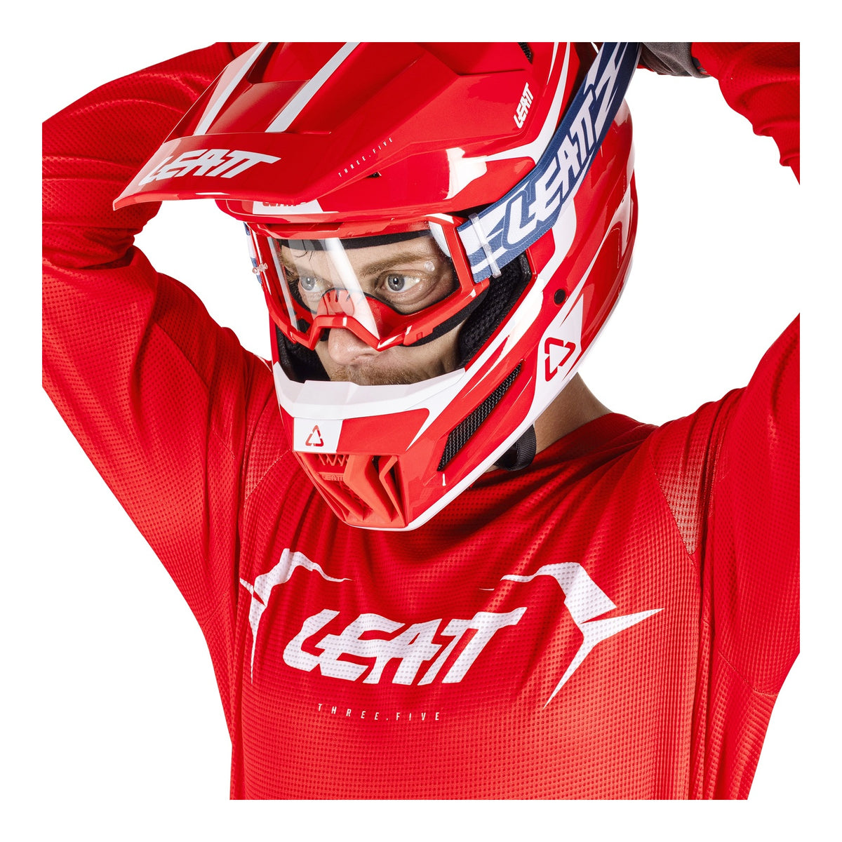 Leatt 3.5 Ride Kit - Red