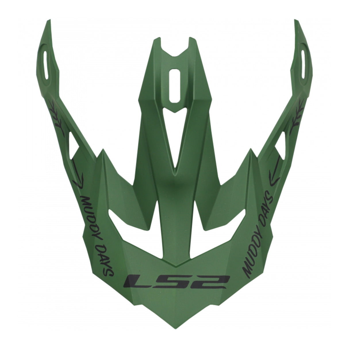 LS2 MX700 Cargo Helmet Peak - Military Green