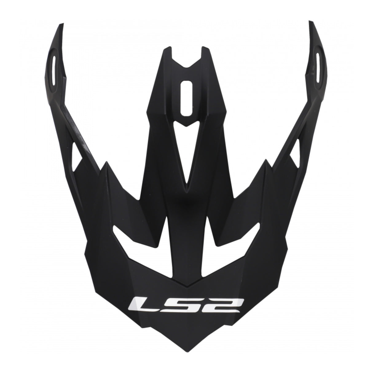LS2 MX700 Helmet Peak - Matte Black