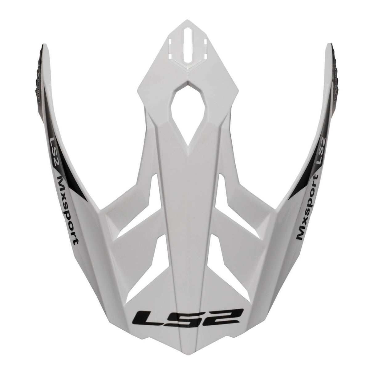 LS2 MX701 Frontier Helmet Peak - Gloss Black / Blue