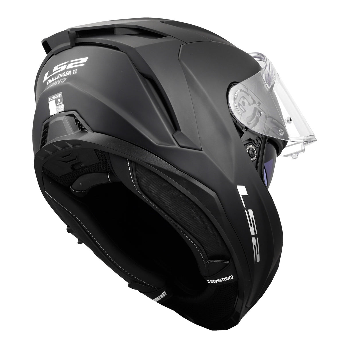 LS2 FF817 Challenger II Solid Helmet - Matte Black
