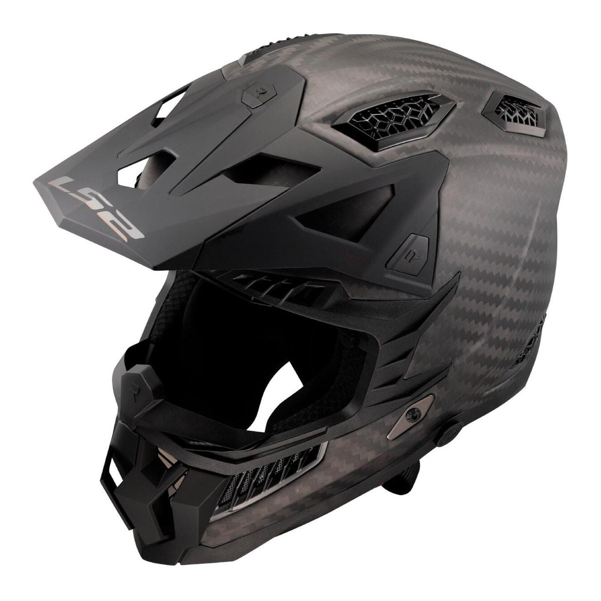 LS2 MX703 X-Force Carbon (FIM 02) - Matte Carbon