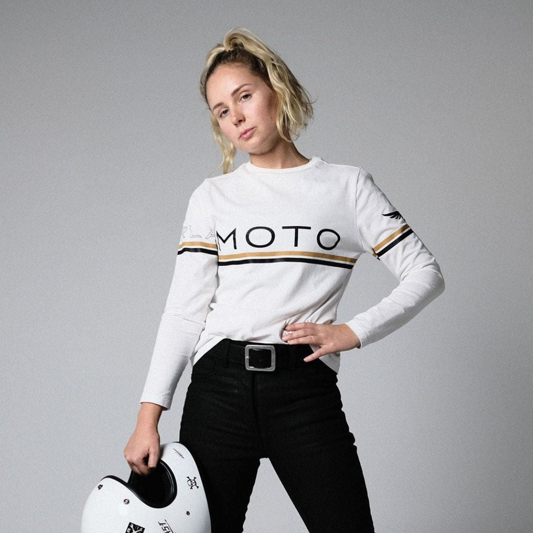 Merla Moto Logo Long Sleeve T-Shirt