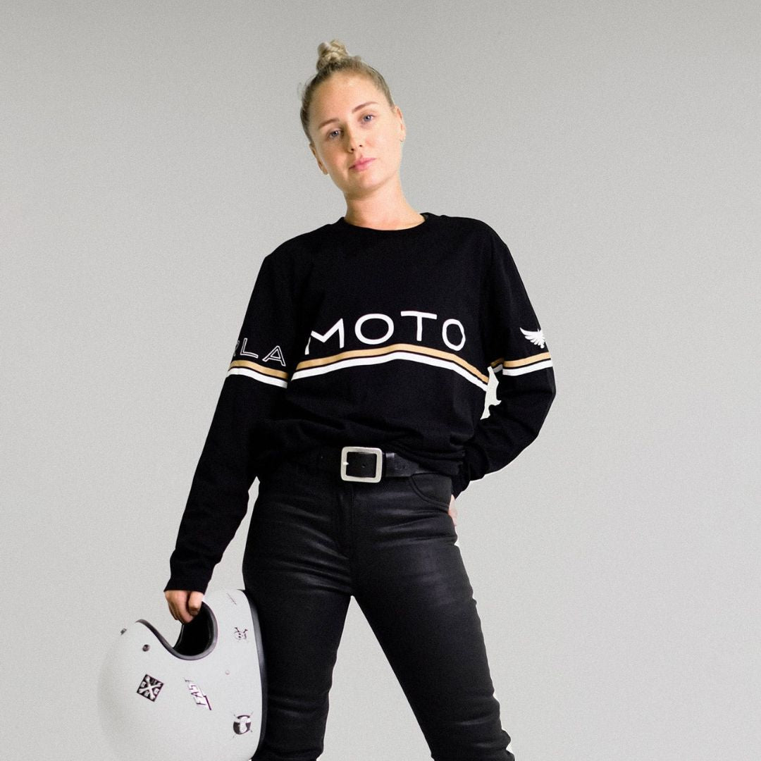 Merla Moto Logo Long Sleeve T-Shirt