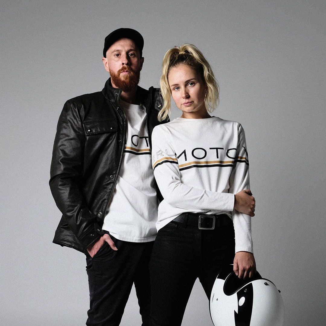 Merla Moto Logo Long Sleeve T-Shirt