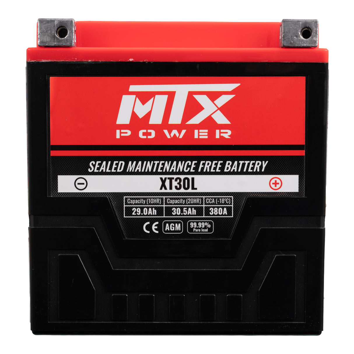 MTX Power XT30L 12V AGM Battery