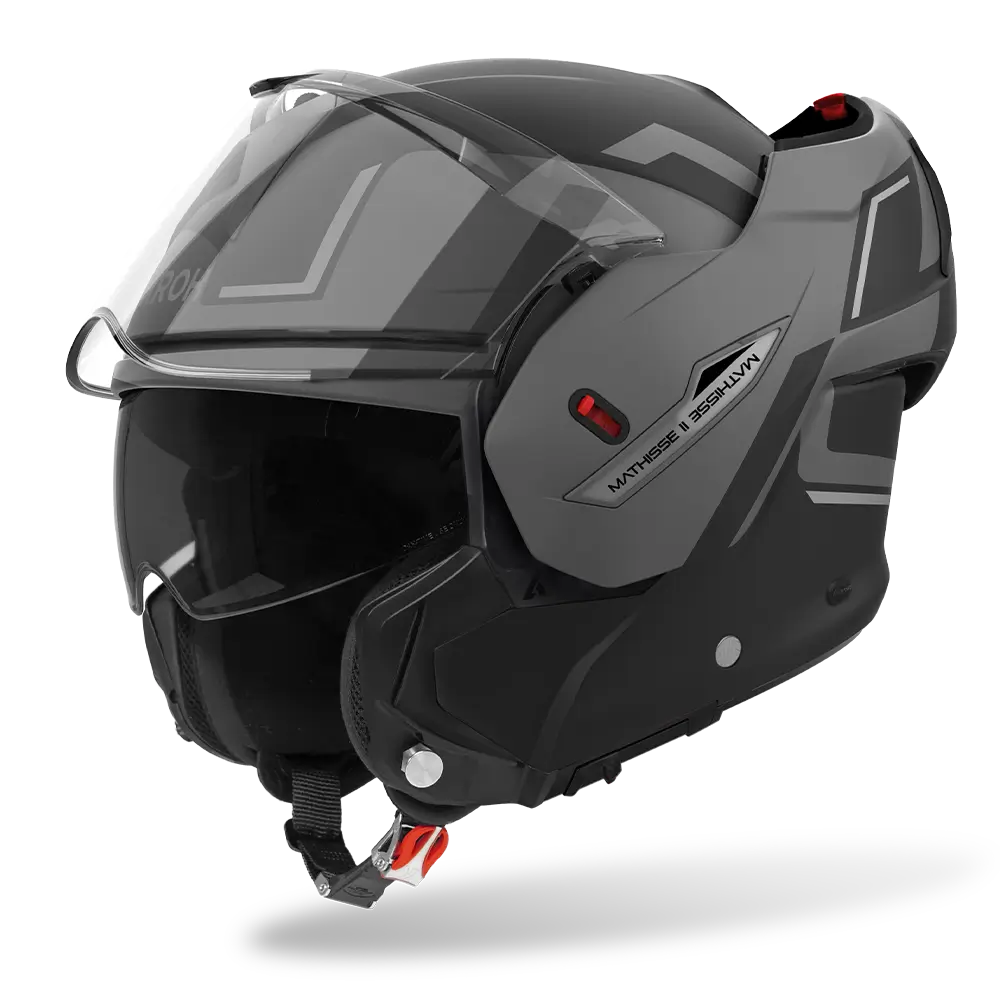 Airoh Mathisse 2 (Flip) Helmet - Genius Grey Matt