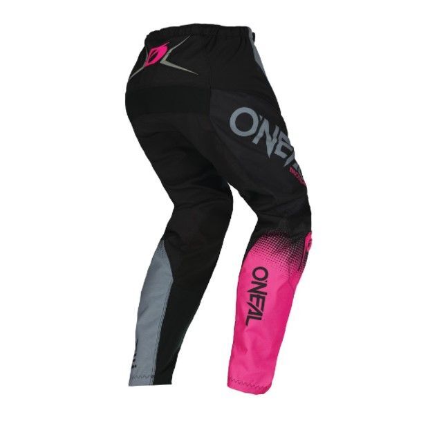 Oneal Girls Element V.22 Racewear Pants - Black/Grey/Pink