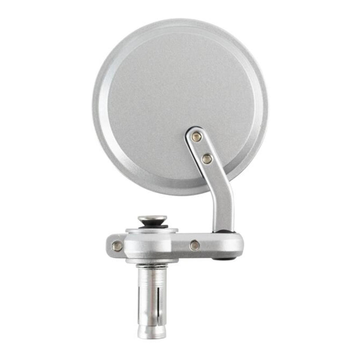 Oxford Bar End Mirrors - Silver (Pair)