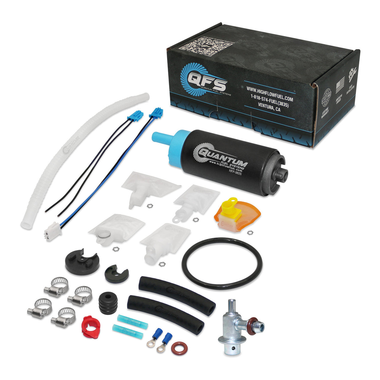 Quantum In-tank EFI Fuel Pump with Regulator and Fuel Filter