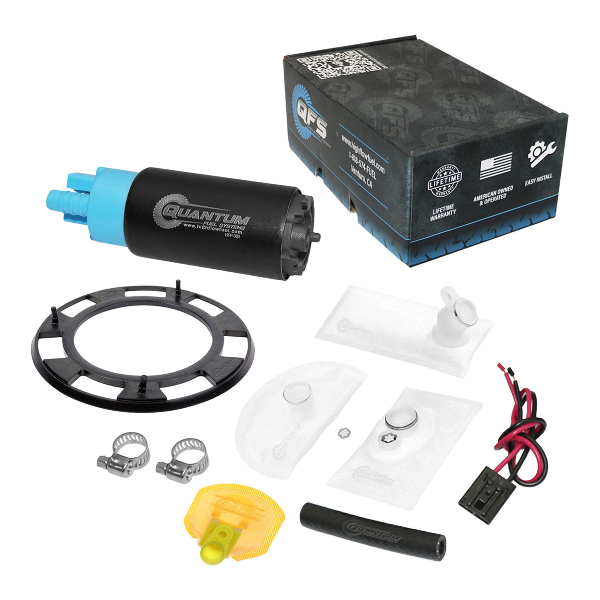 Quantum In-tank EFI Fuel Pump with Tank Seal, Filter