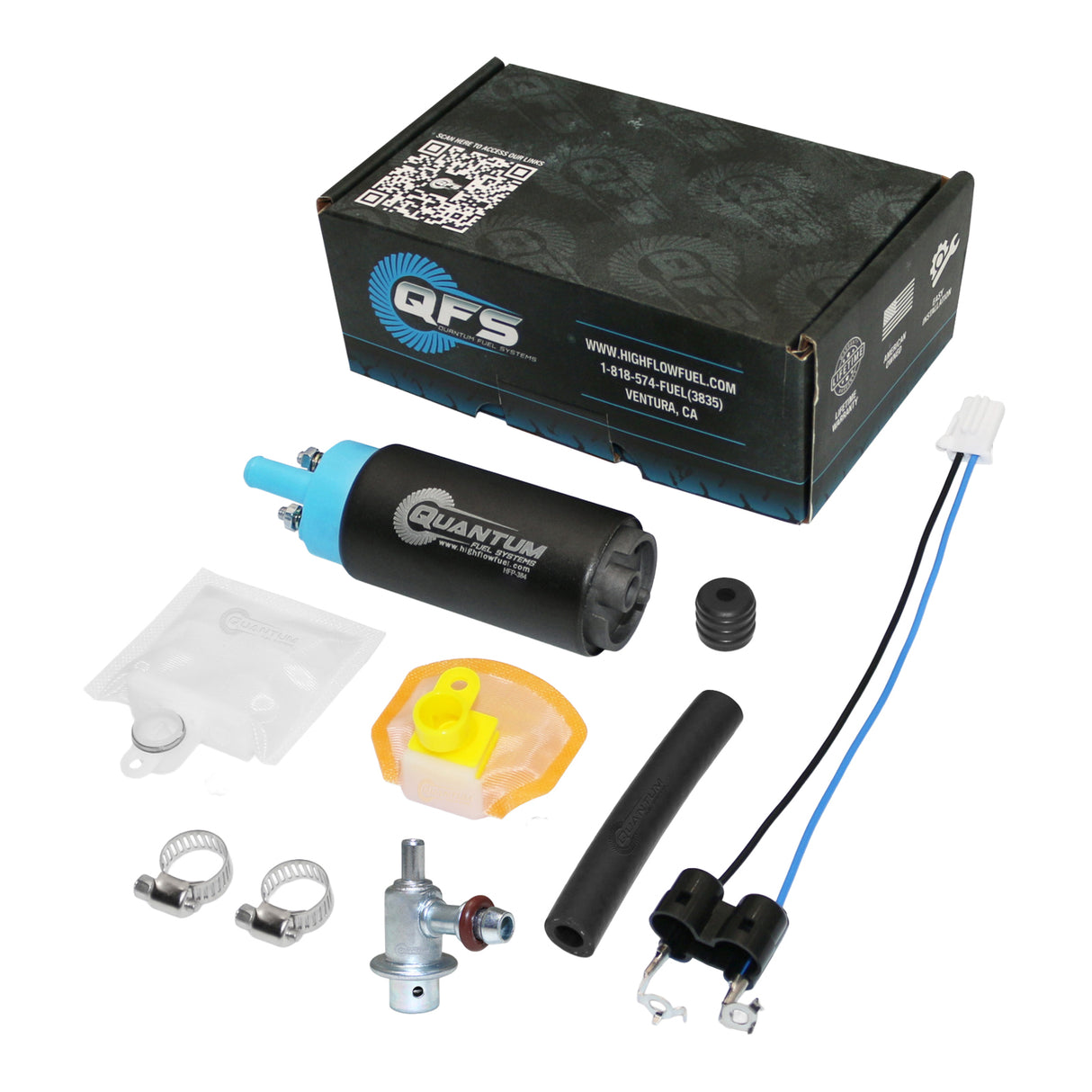 Quantum In-tank EFI Fuel Pump with Regulator and Fuel Filter