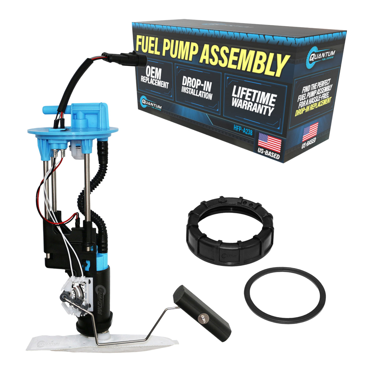 Quantum In-Tank EFI OEM Replacement Fuel Pump with Assembly