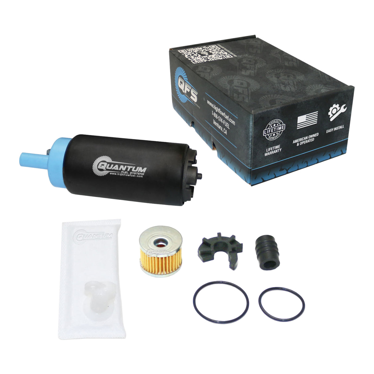 Quantum In-tank EFI Fuel Pump Kit - Inc Filter