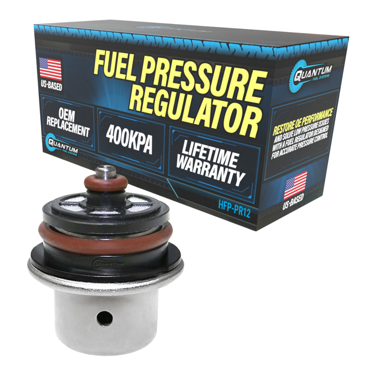 Quantum Fuel Pressure Regulator 58psi / 400kPa
