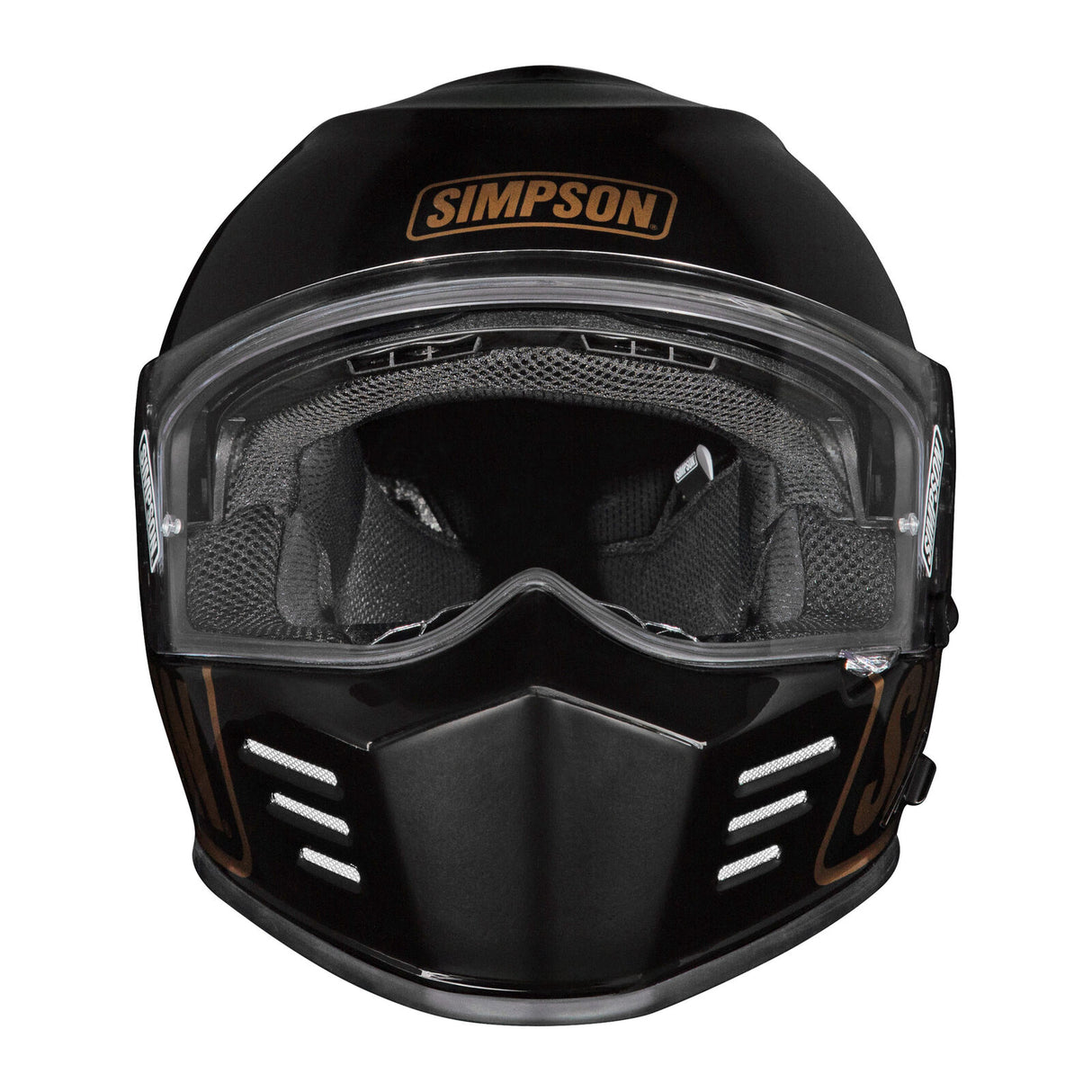 Simpson Ghost Bandit Gold Logo Limited Edition Full Face Helmet