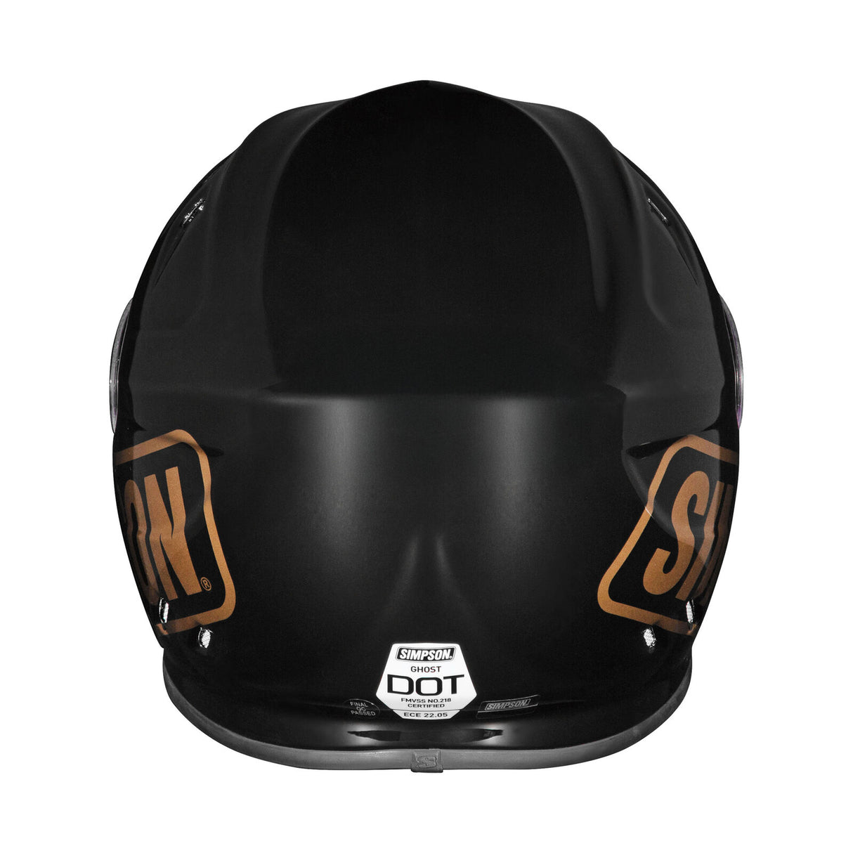 Simpson Ghost Bandit Gold Logo Limited Edition Full Face Helmet